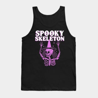 spooky skeleton Tank Top